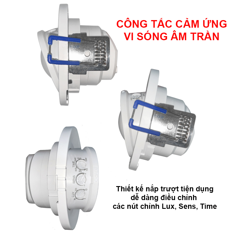 Công tắc cảm ứng vi sóng âm trần RS04B