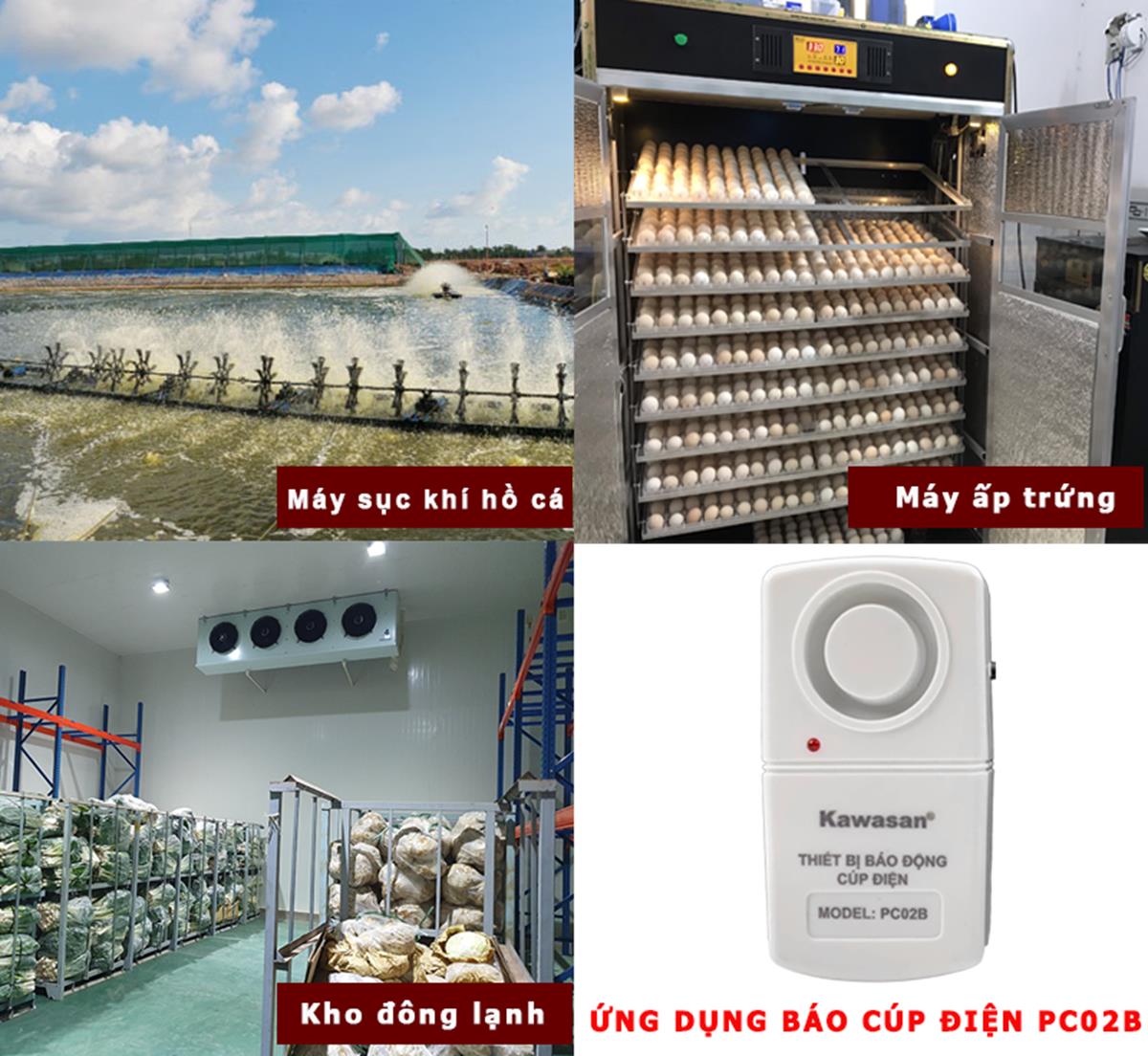 Báo mất điện được ứng dụng rộng rãi ở nhiều khu vực