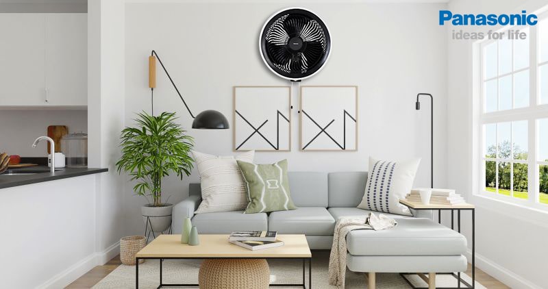 Quạt treo tường Panasonic F-50YUZ ứng dụng cho nhiều không gian khác nhau