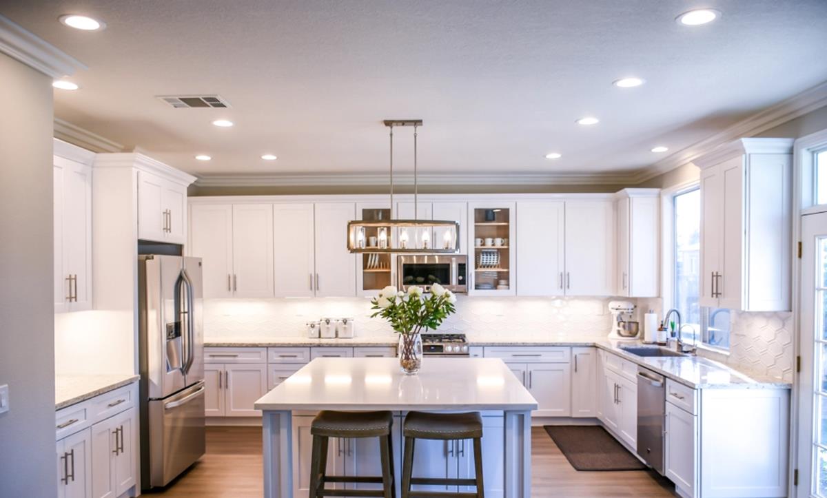 Ứng dụng đèn Led âm trần Downlight trong phòng bếp