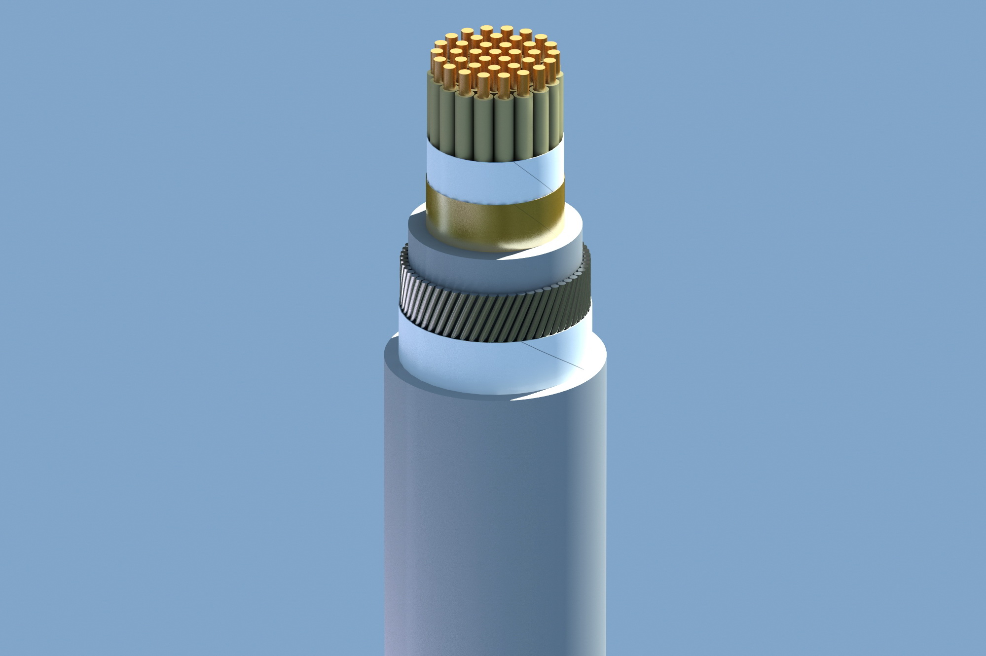 Hình ảnh cáp điều khiển Cadivi DXV/Sc/SWA – 0,6/1 kV