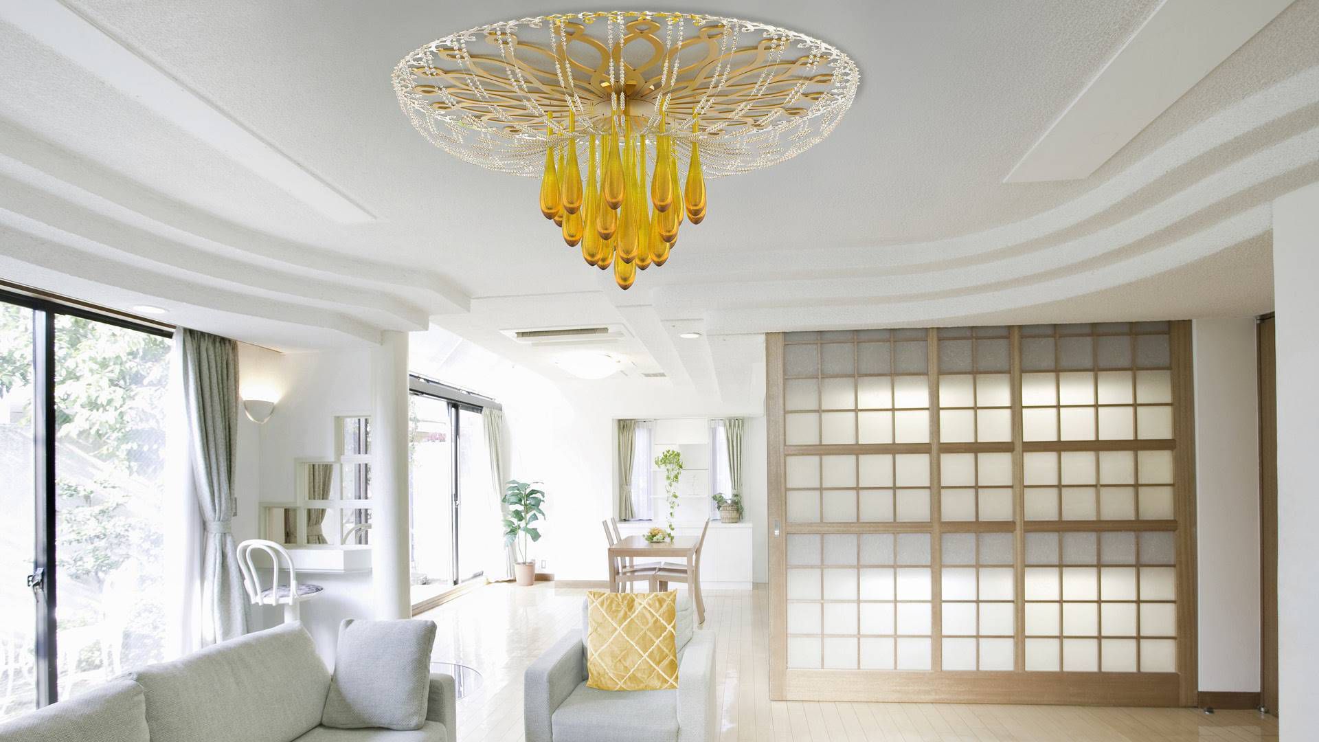 Đèn Mâm Ốp Trần