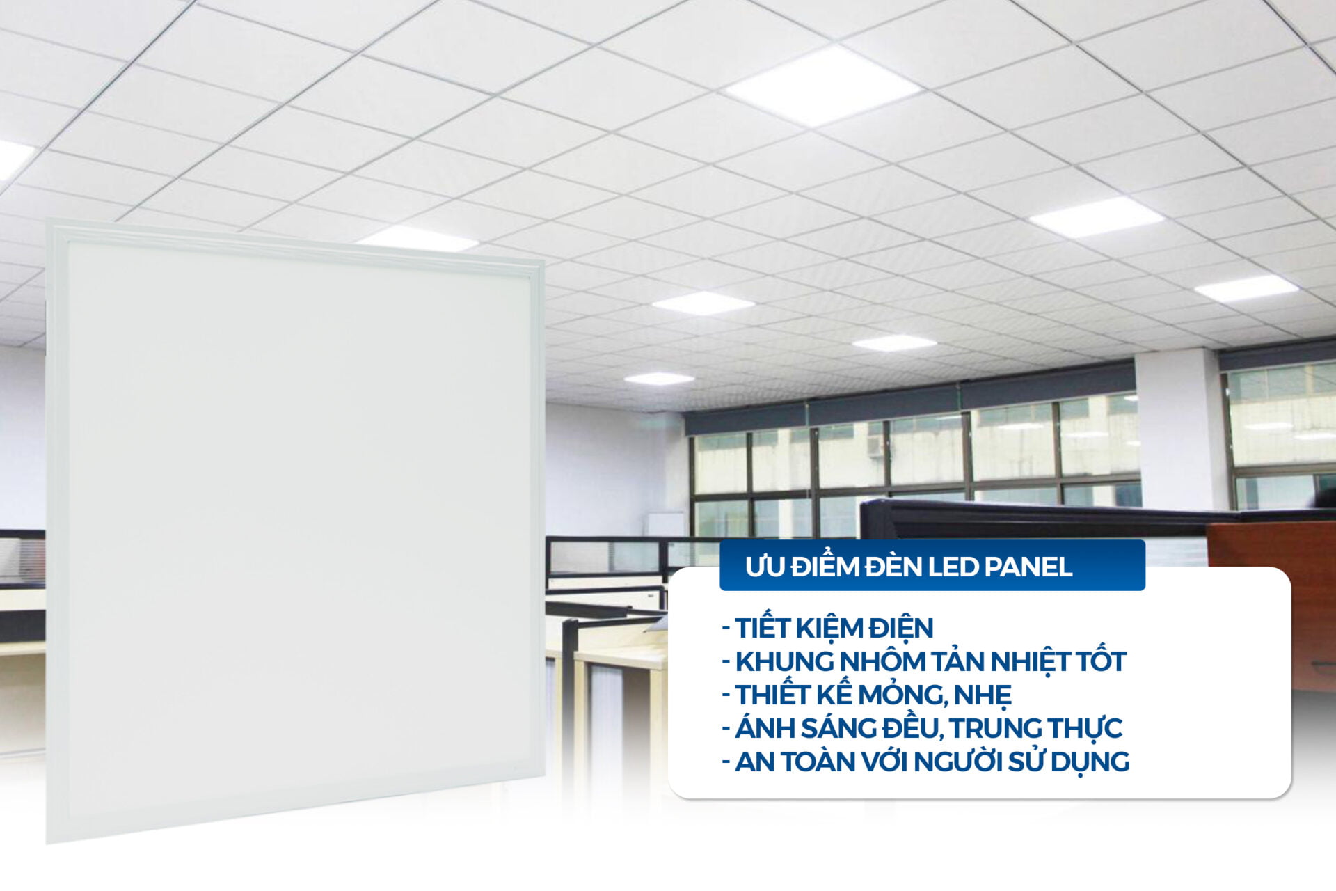 Đèn Led Panel tấm