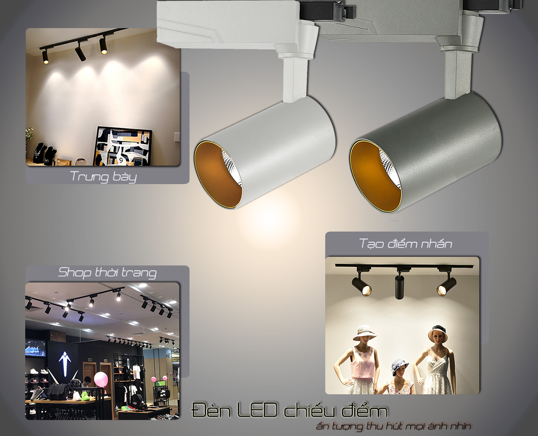 Ứng dụng của Đèn Led chiếu rọi