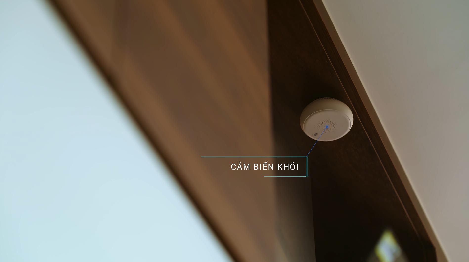 Ứng dụng cảm biến khói thông minh trong nhà ở