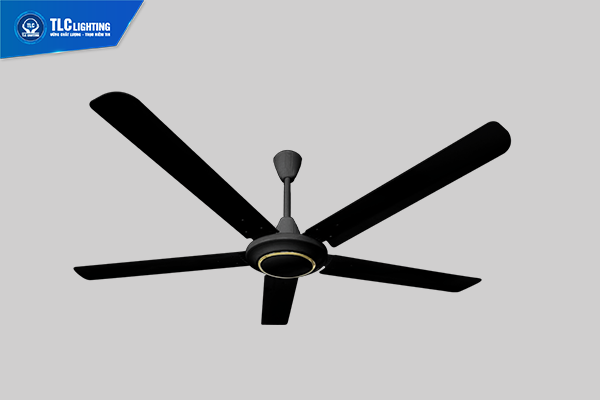 Quạt trần ECOFAN classic 5 cánh – Màu đen TLC LIGHTING