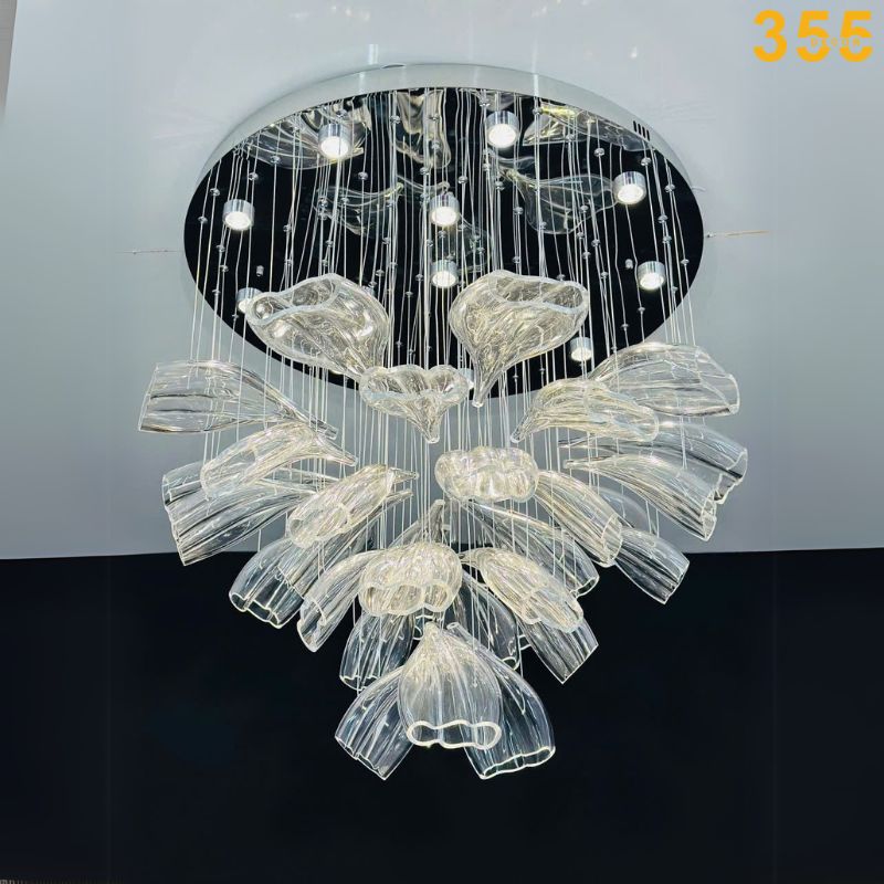đèn thả thủy tinh sang trọng THD32 355decor