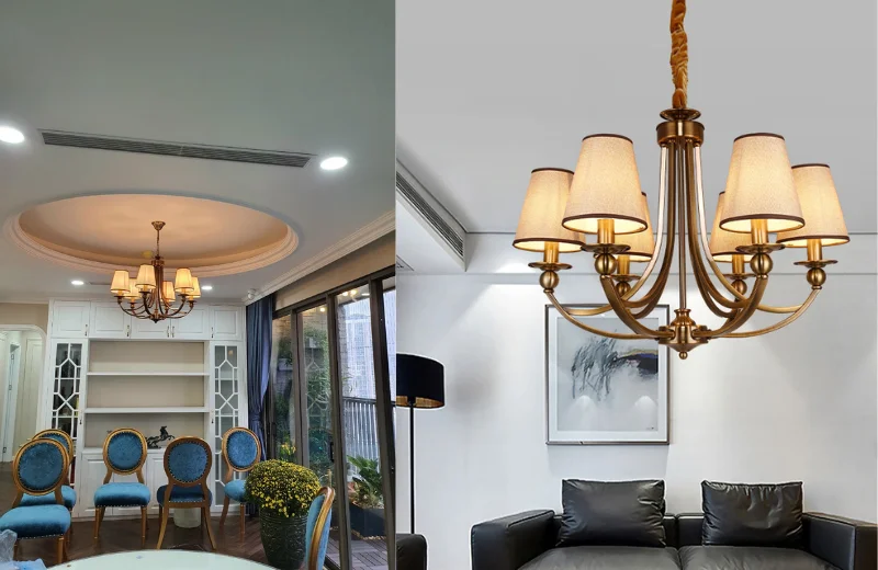 Ảnh thật Đèn Chùm DC9033T6