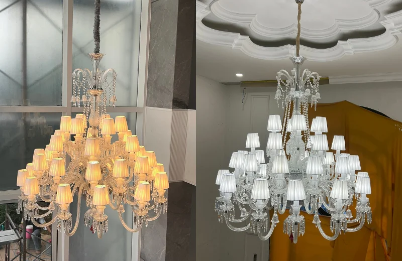 Ảnh cận Đèn Chùm Pha Lê DC9801T36