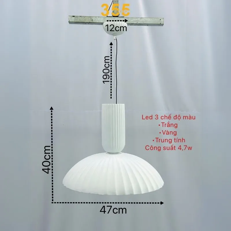 đèn thả hiện đại THD92-thiết kế phong cách nhật trang trí không gian sống