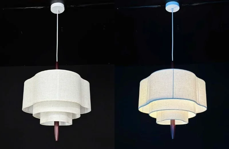 Đèn thả hiện đại THD52 thiết kế mộc mạc, hiện đại dễ phối nội thất