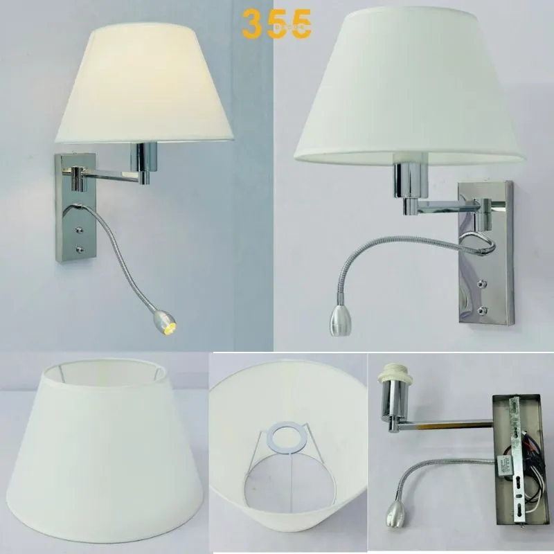 đèn ngủ vdn506 - thiết kế chao vải ấm cúng