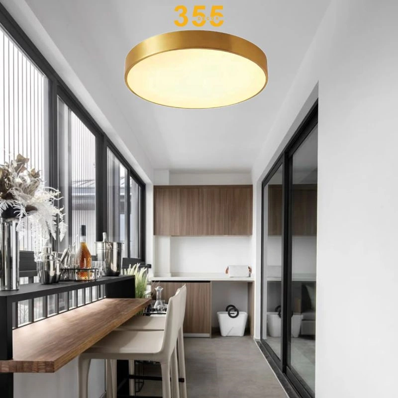 Đèn ốp trần đồng hiện đại OD02 - 355decor