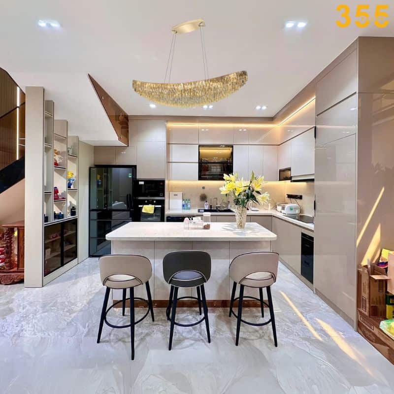 Đèn Thả Pha Lê TPL021 -   trang trí bàn ăn sang trọng chính hãng 355decor