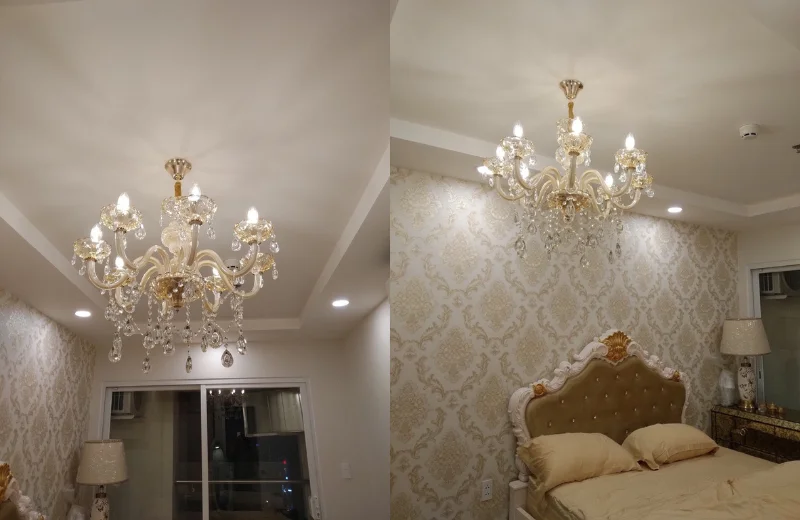 Ảnh thật Đèn Chùm DC86096T8