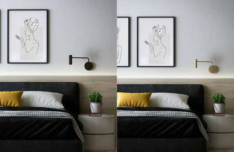 Ảnh phối cảnh của Đèn Tường Thiết Kế VK72