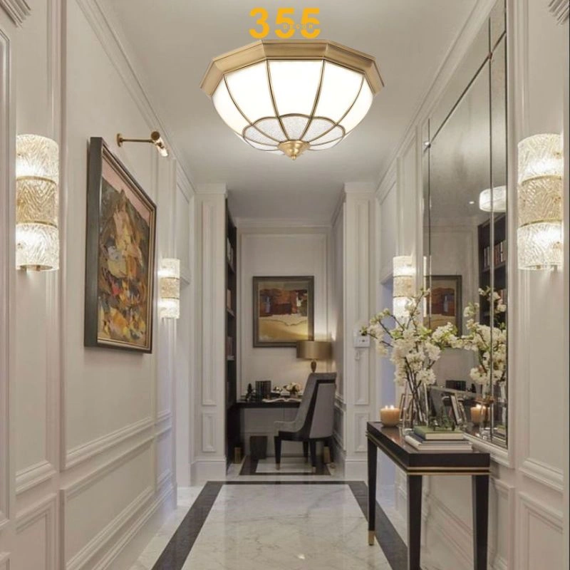 Đèn Ốp Trần Đồng Ban Công OD04 - 355DECOR