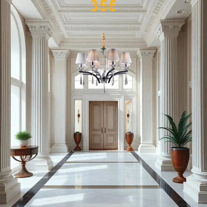 Đèn chùm thông tầng DC308 - thiết kế thanh lịch 355decor