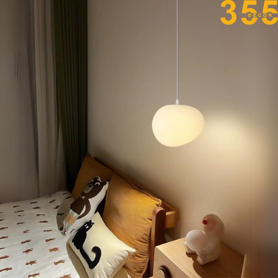 đèn thả thủy tinh phòng ngủ 