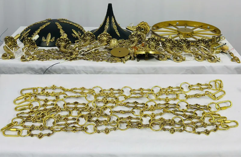 Ảnh cận phụ kiện linh kiện Đèn Chùm DCD0427