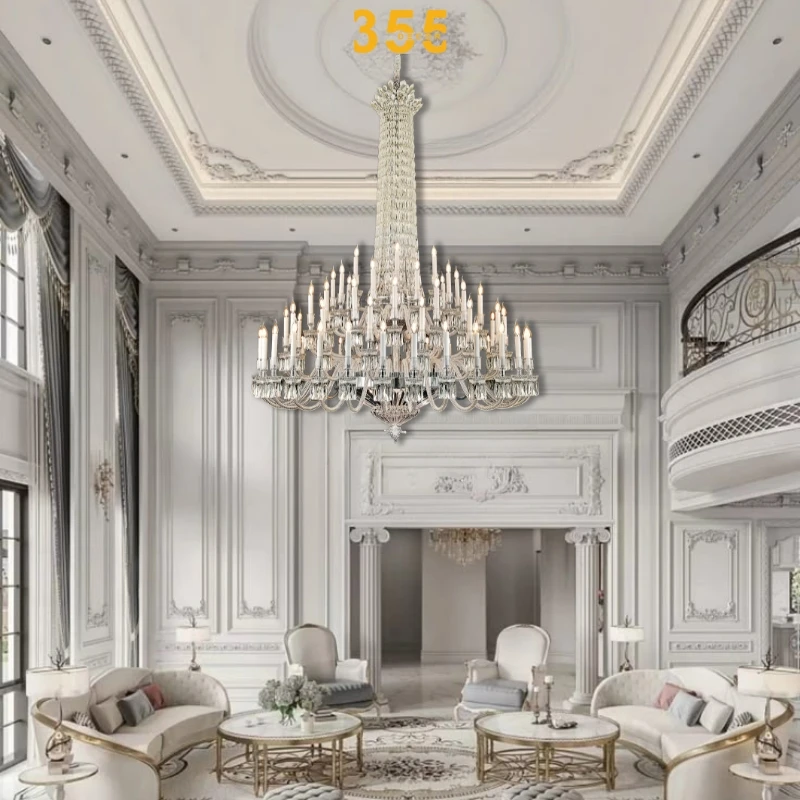 Đèn chùm pha lê giá rẻ DC8155 - Chất lượng cao cấp, thiết kế tinh tế 355Decor