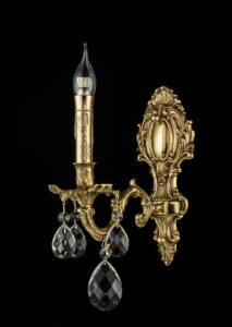 thực tế đèn vách đồng 1 tay sang trọng vdc0527 chính hãng 355decor