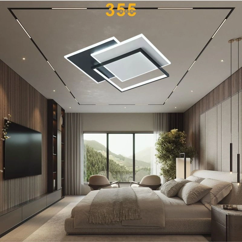 Đèn ốp trần mica hiện đại OTA59 - 355decor