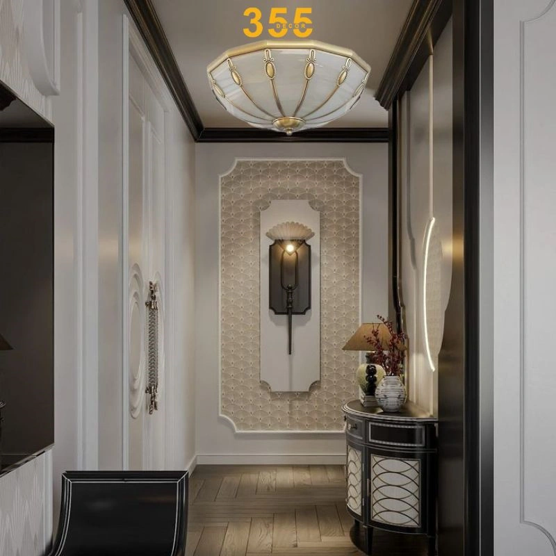 Đèn Ốp Trần Đồng Tròn OD06 - 355decor