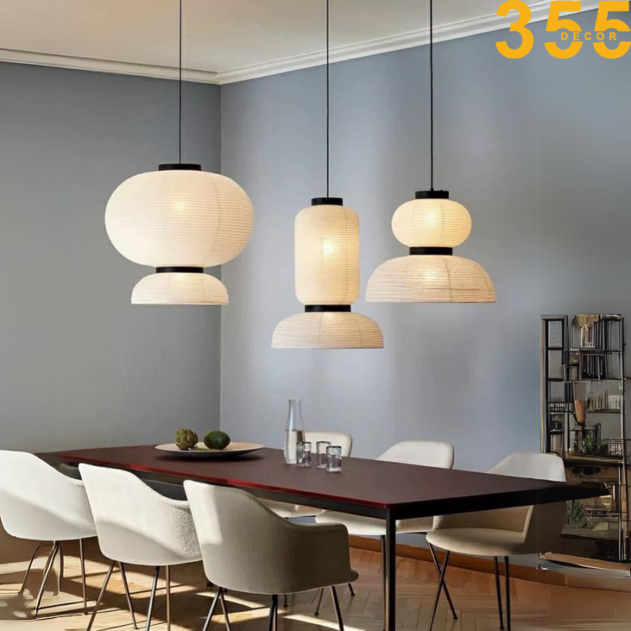 đèn thả bàn ăn phong cách nhật chính hãng 355decor