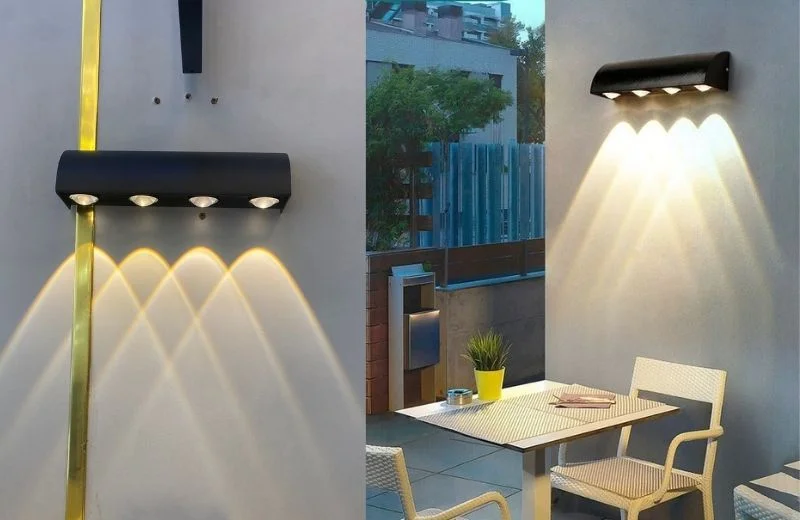 Đèn Tường Ngoài Trời VNT70 4