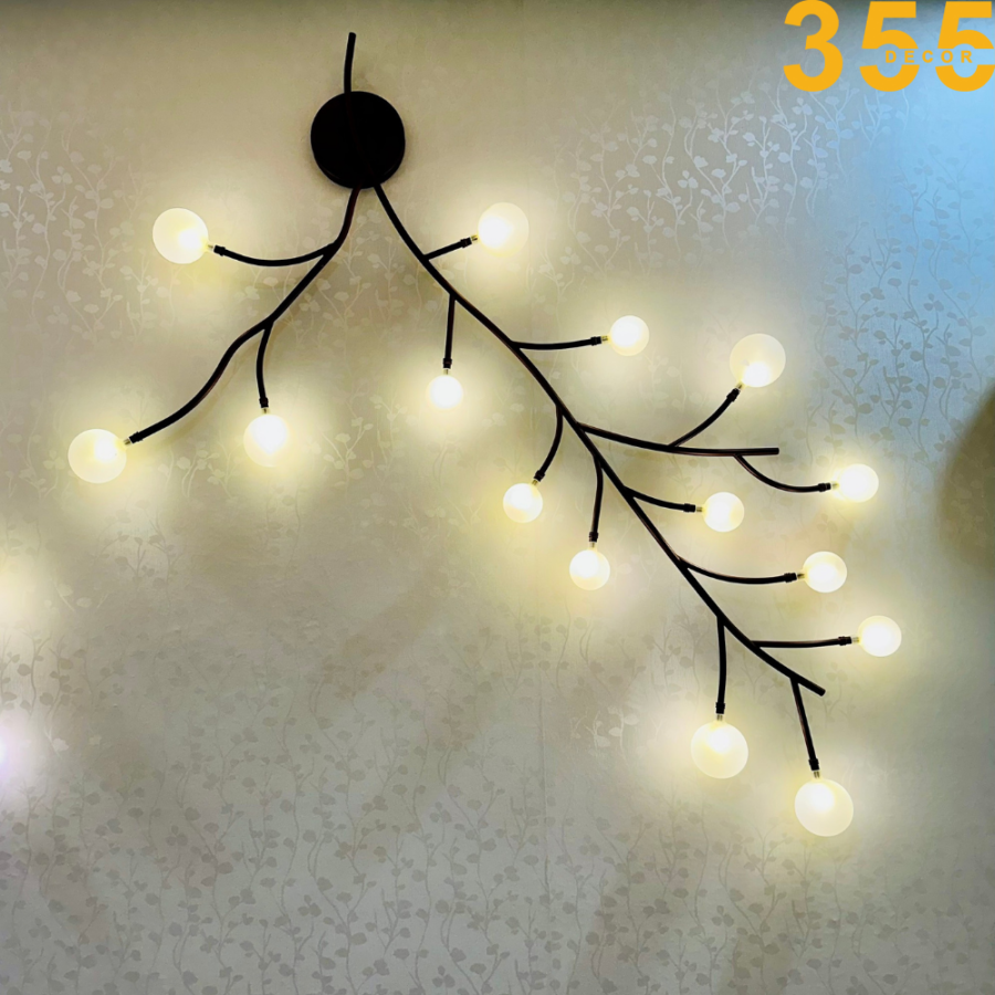 đèn tường thiết kế trang trí phòng khách vk132 chính hãng 355decor