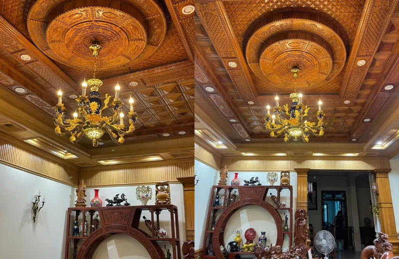 Ảnh thật Đèn Chùm DC6066T8