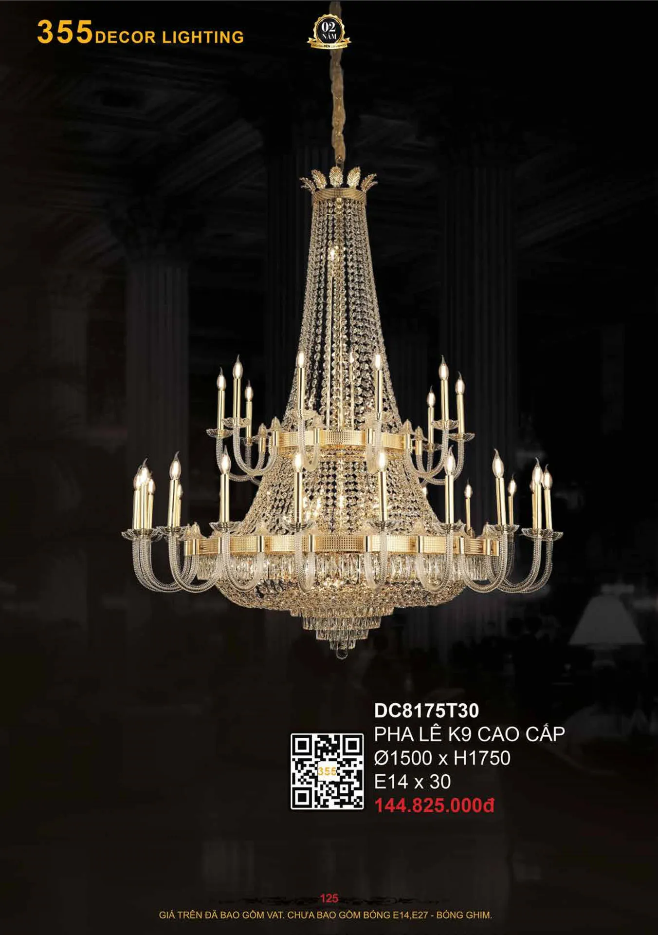 Catalogue Đèn Trang Trí 355 Decor 2026 - Trang 126)