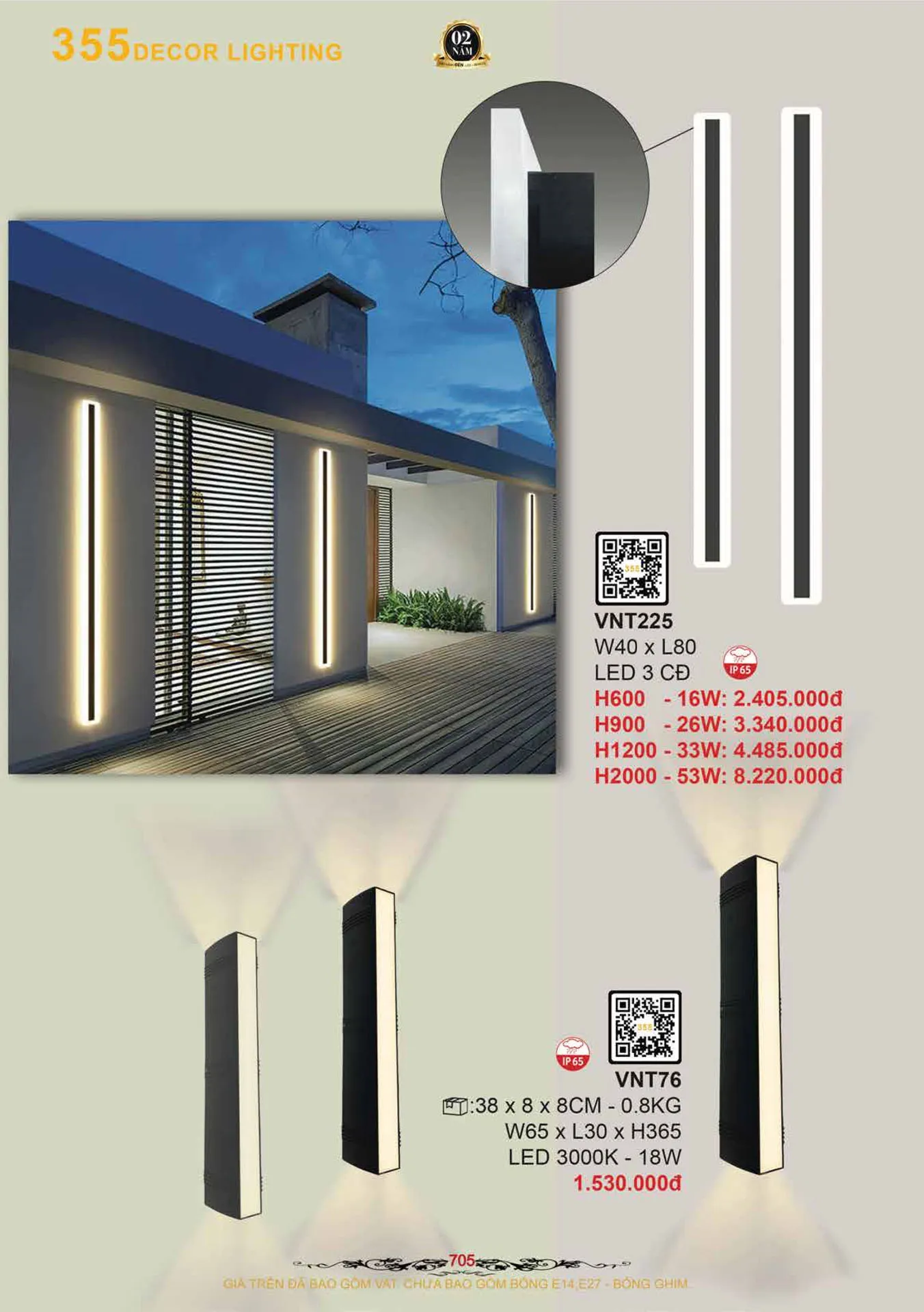 Catalogue Đèn Trang Trí 355 Decor 2026 - Trang 6)