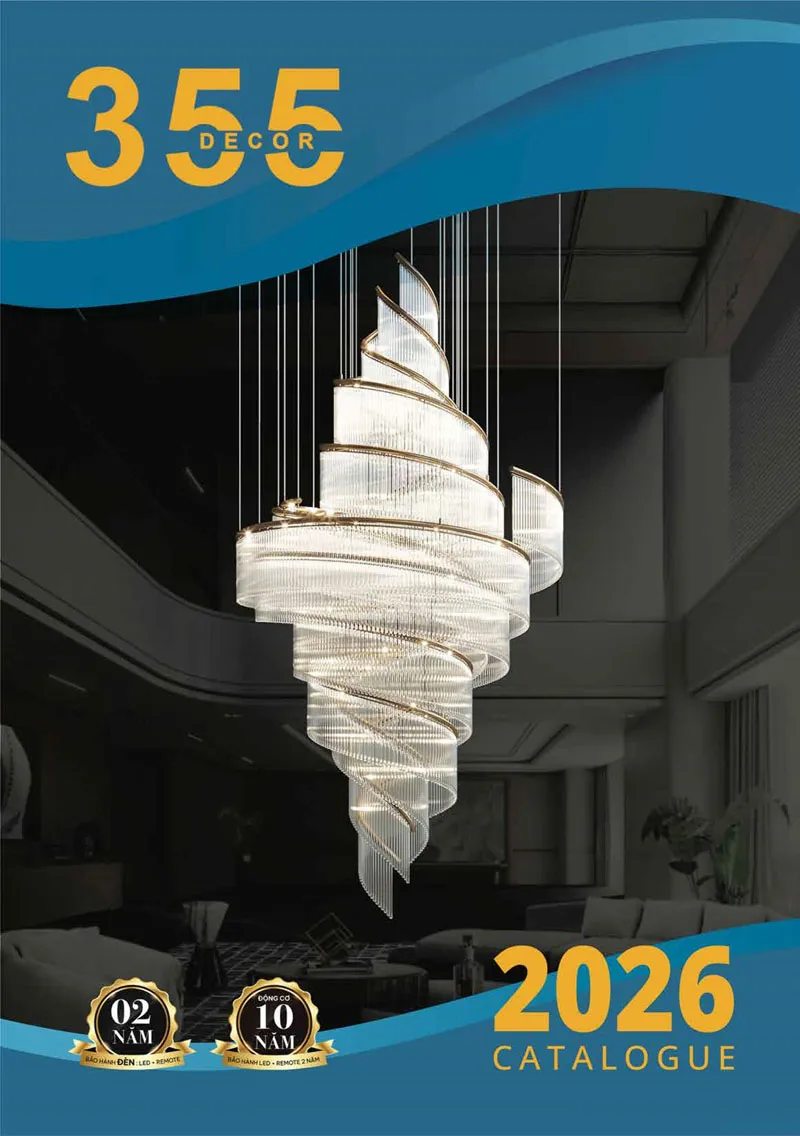 Catalogue Đèn Trang Trí 355 Decor 2026 - Trang 1)