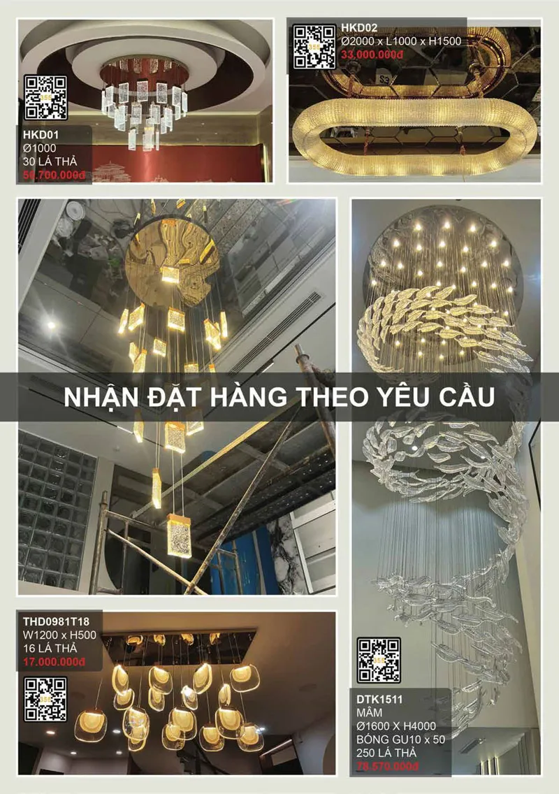 Catalogue Đèn Trang Trí 355 Decor 2026 - Trang 9)