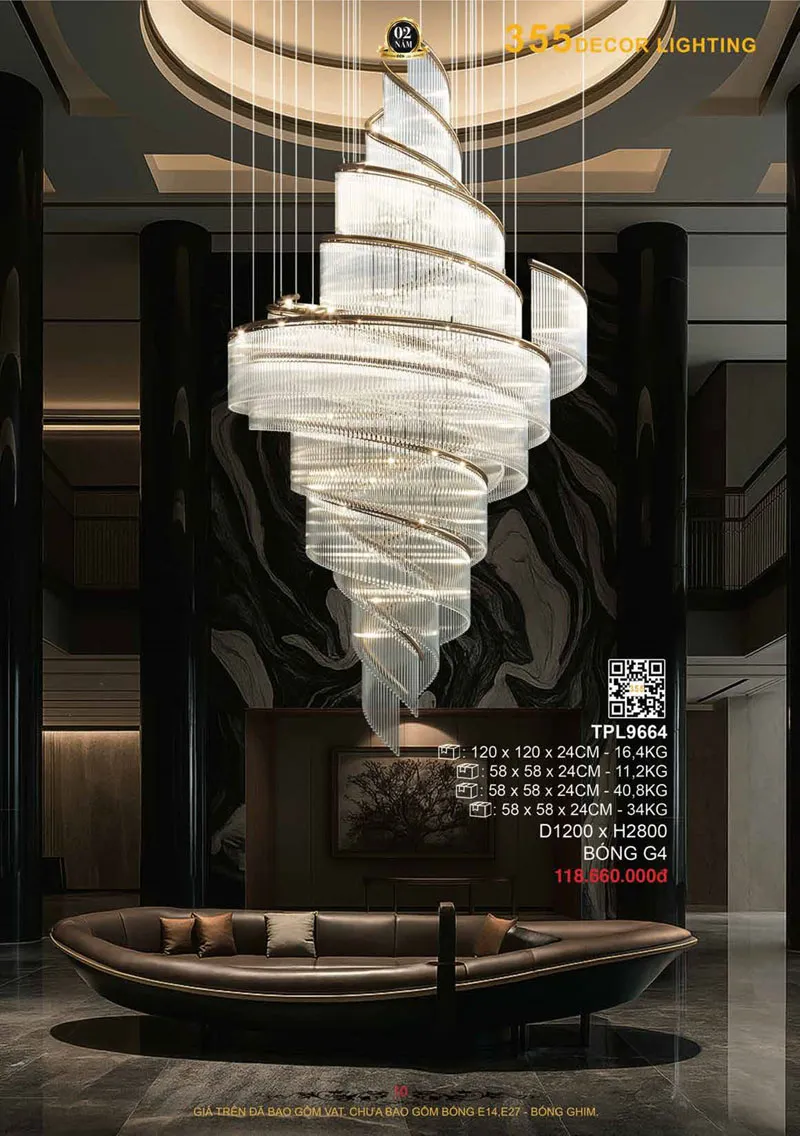 Catalogue Đèn Trang Trí 355 Decor 2026 - Trang 11)