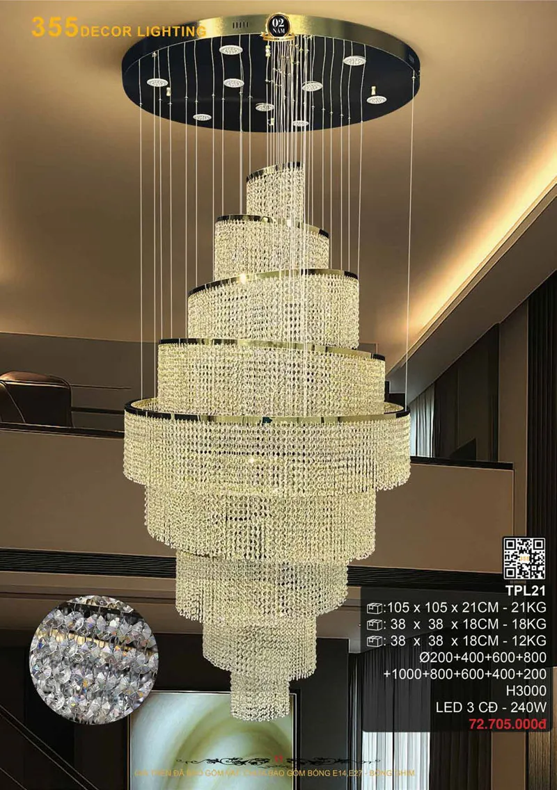 Catalogue Đèn Trang Trí 355 Decor 2026 - Trang 12)
