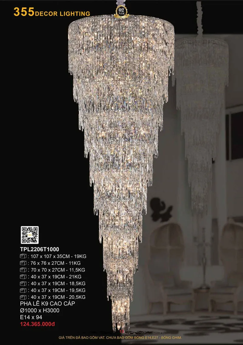 Catalogue Đèn Trang Trí 355 Decor 2026 - Trang 14)