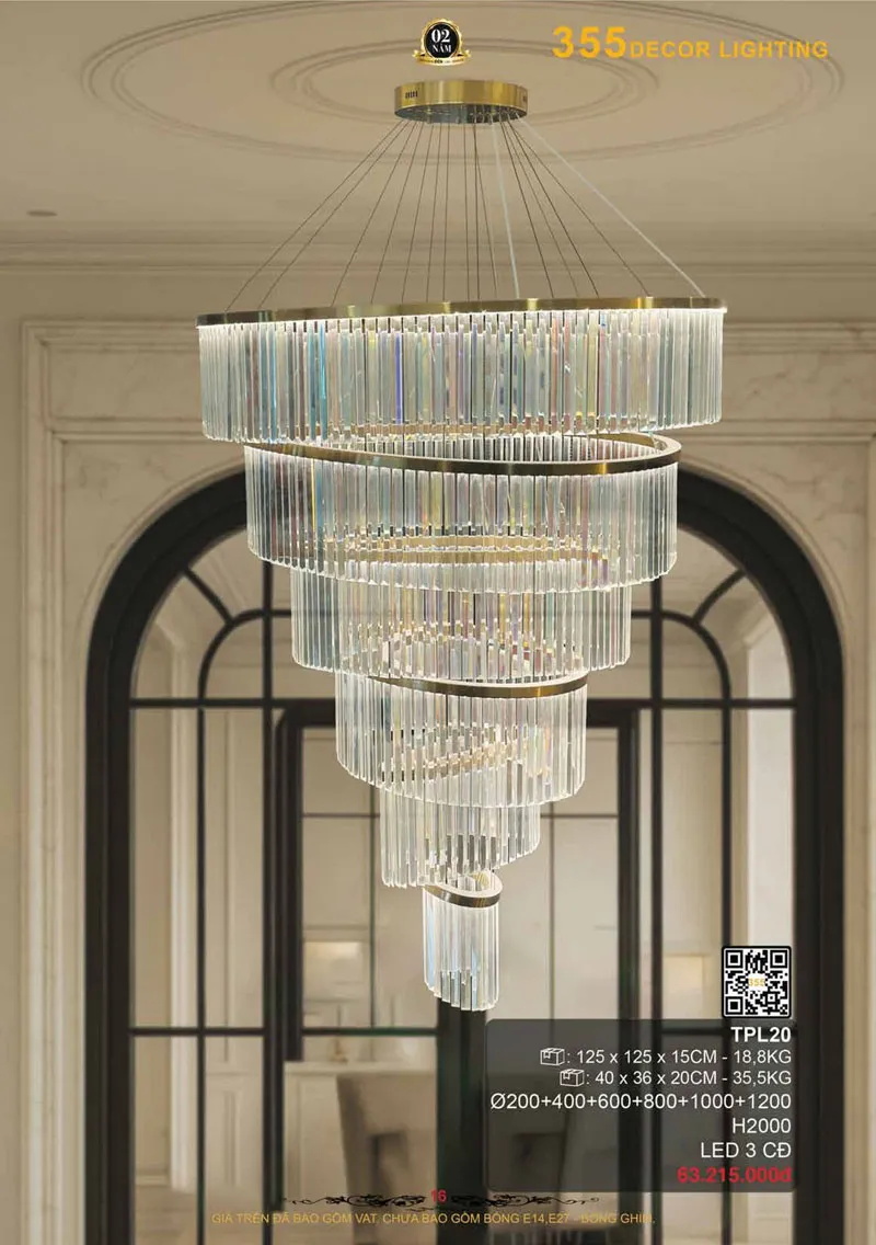 Catalogue Đèn Trang Trí 355 Decor 2026 - Trang 17)
