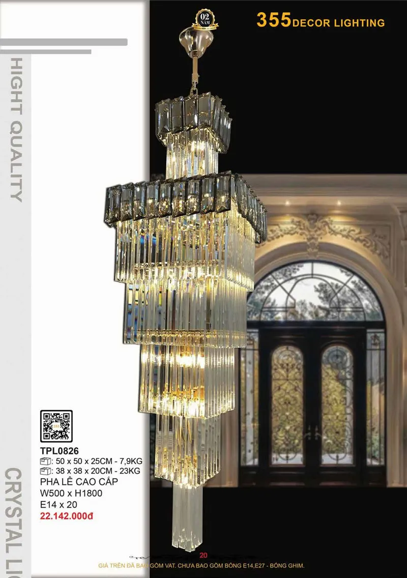 Catalogue Đèn Trang Trí 355 Decor 2026 - Trang 21)