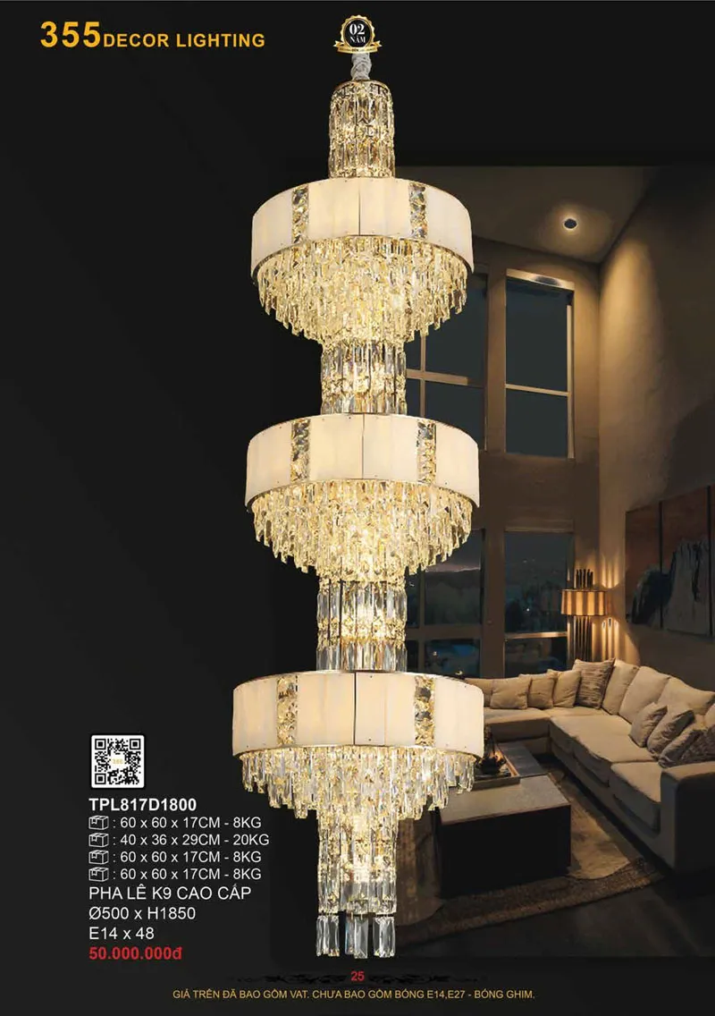 Catalogue Đèn Trang Trí 355 Decor 2026 - Trang 26)