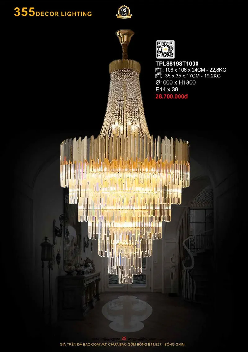 Catalogue Đèn Trang Trí 355 Decor 2026 - Trang 30)