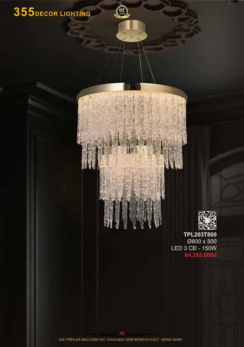 Catalogue Đèn Trang Trí 355 Decor 2026 - Trang 34)