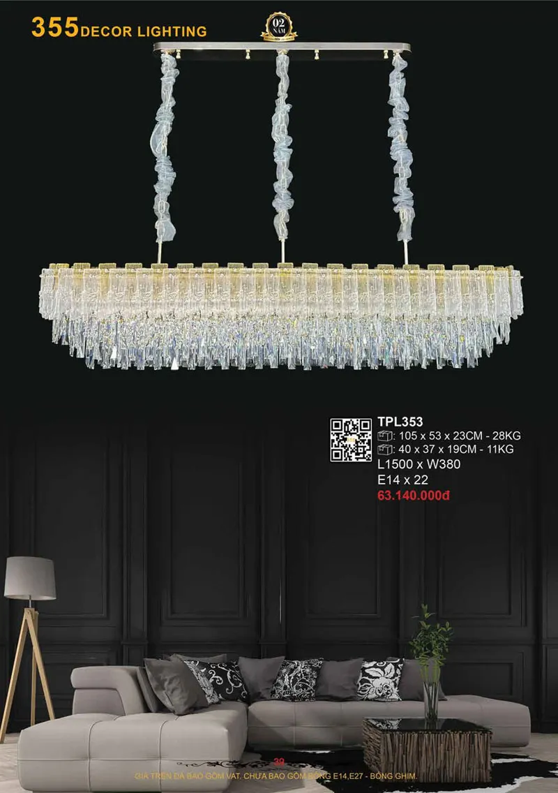 Catalogue Đèn Trang Trí 355 Decor 2026 - Trang 40)