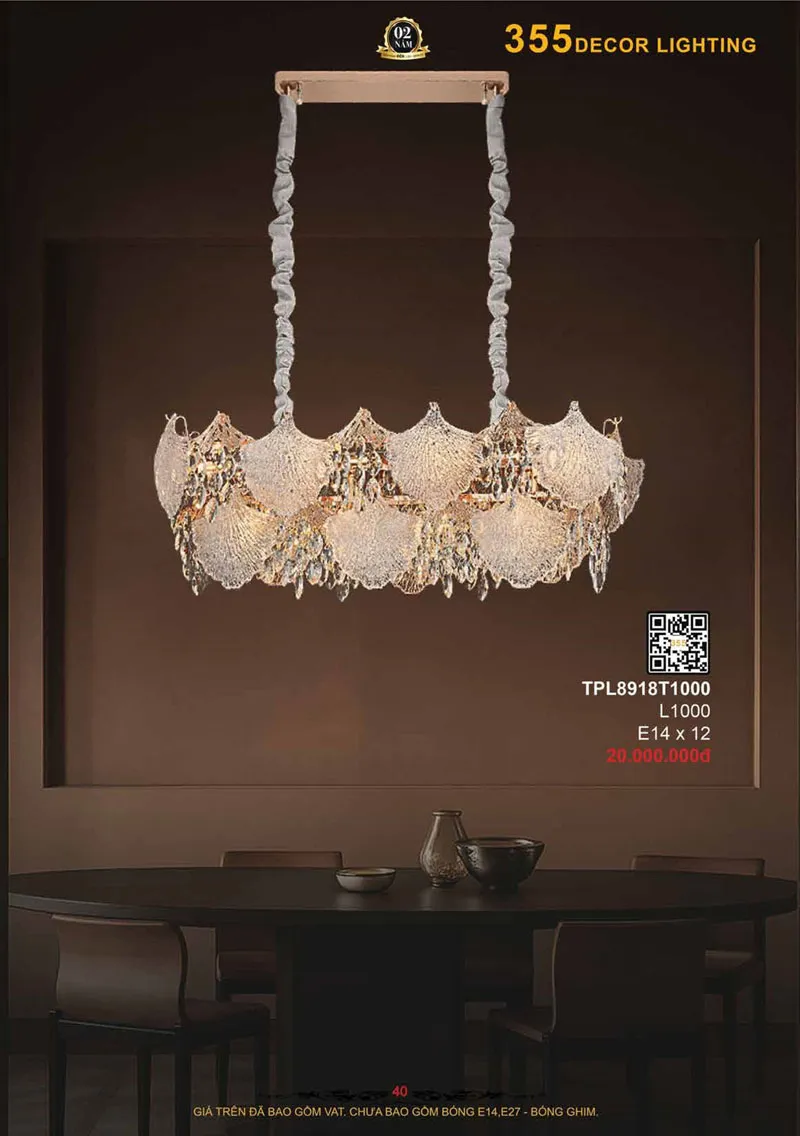 Catalogue Đèn Trang Trí 355 Decor 2026 - Trang 41)