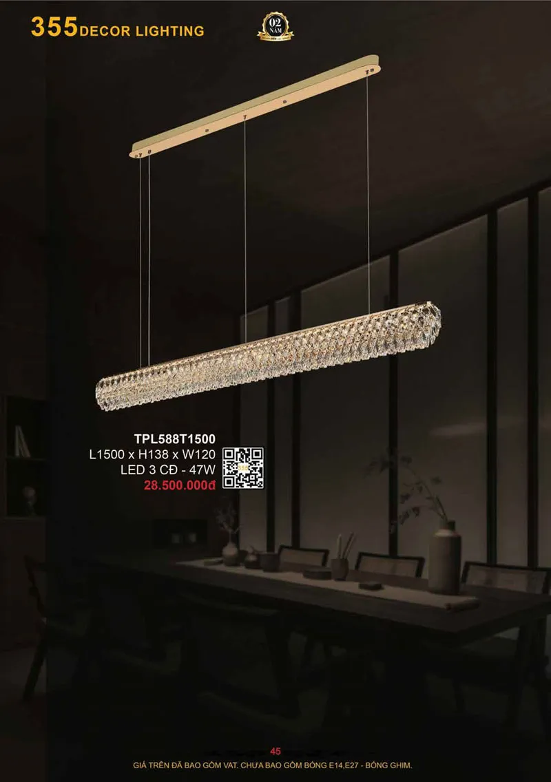 Catalogue Đèn Trang Trí 355 Decor 2026 - Trang 46)