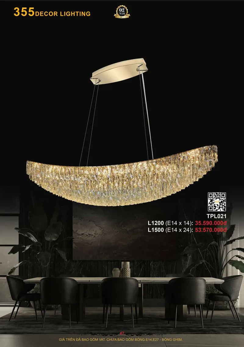 Catalogue Đèn Trang Trí 355 Decor 2026 - Trang 48)