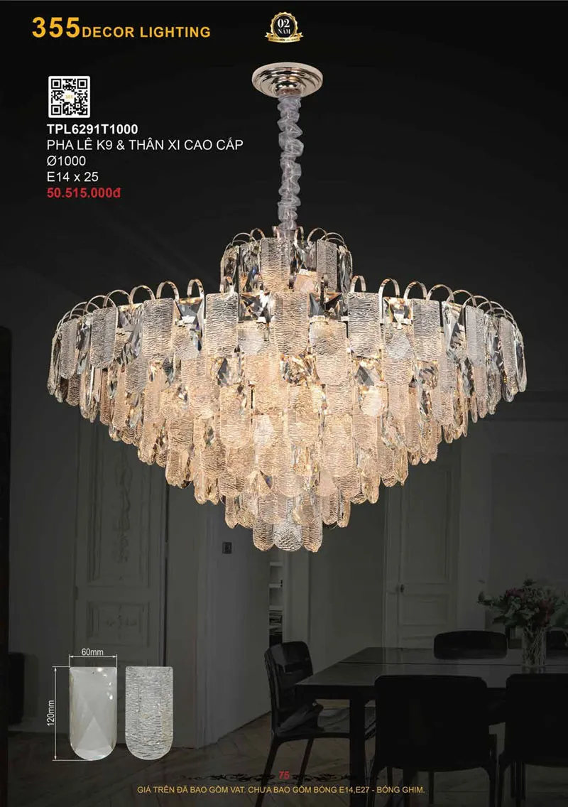 Catalogue Đèn Trang Trí 355 Decor 2026 - Trang 76)