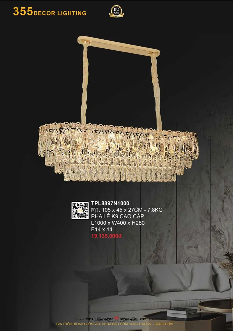 Catalogue Đèn Trang Trí 355 Decor 2026 - Trang 90)